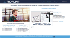 Desktop Screenshot of profilsup.fr